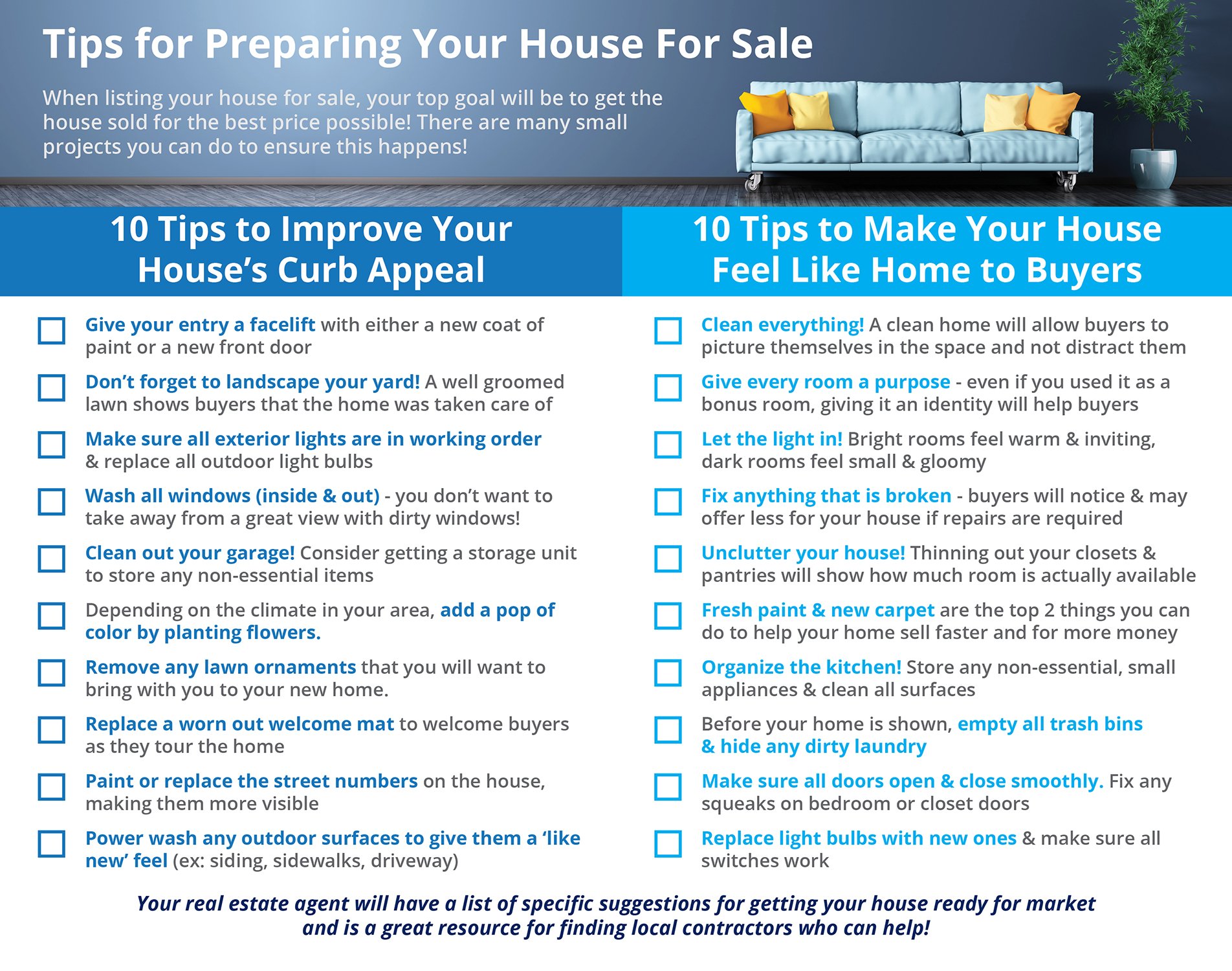 Preparing Your House Sale